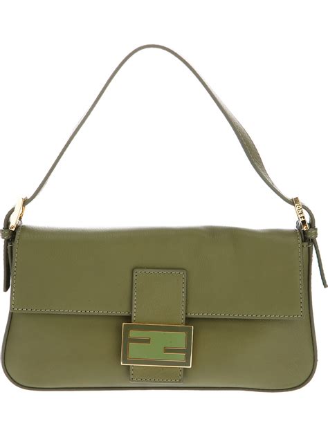 fendi green bags|Fendi baguette bags.